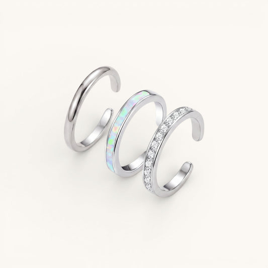 Luxe Toe Ring Set