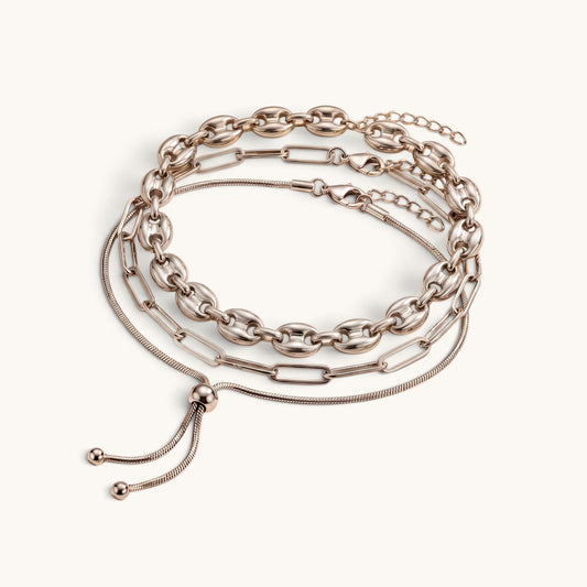 Forte Anklet Stack