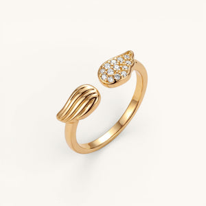 Angel Toe Ring