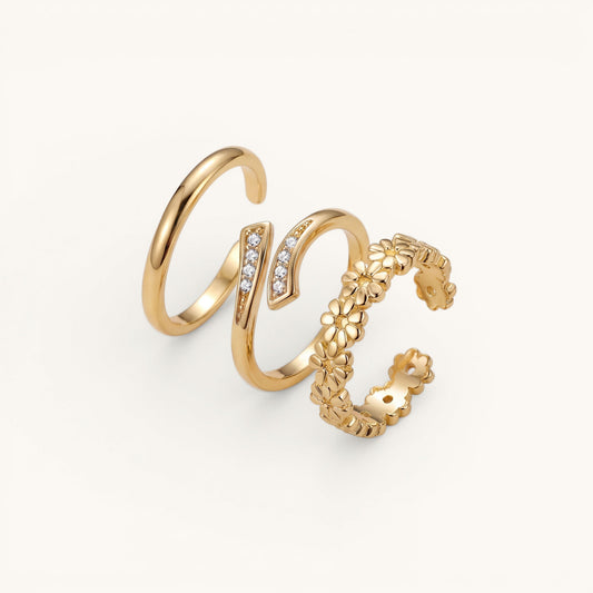 Cleo Toe Ring Set